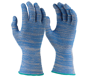 MAXISAFE GLOVES G-FORCE MICROFRESH CUT-5 BLUE FOOD GRD XL